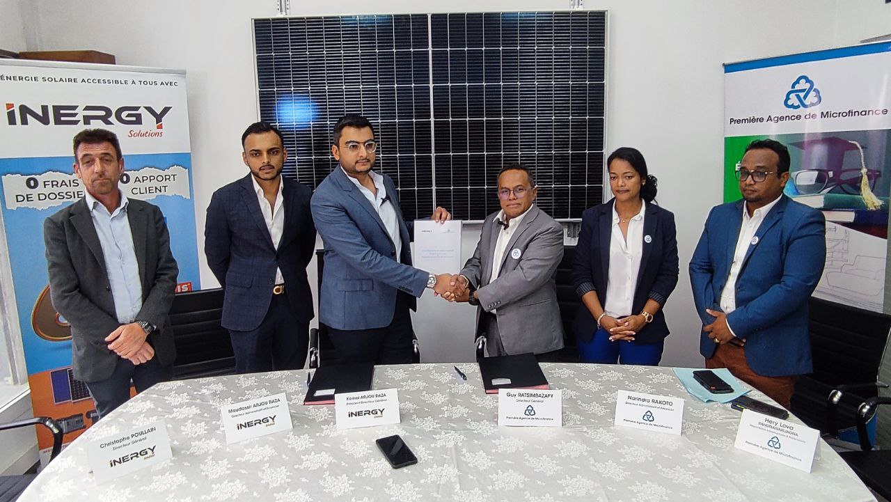 Un accord de partenariat entre PAMF et INERGY Solutions en faveur de la promotion de l’énergie verte